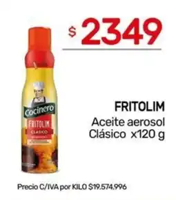 Nini Mayorista Fritolim Aceite aerosol Clásico oferta