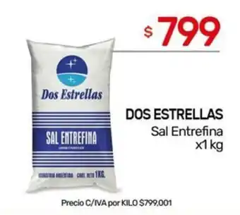 Nini Mayorista Dos estrellas Sal Entrefina oferta