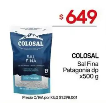 Nini Mayorista Colosal sal fina patagonia dp oferta