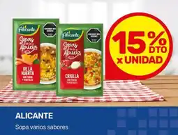 Nini Mayorista Alicante Sopa varios sabores oferta