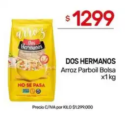 Nini Mayorista Dos hermanos arroz parboil bolsa oferta