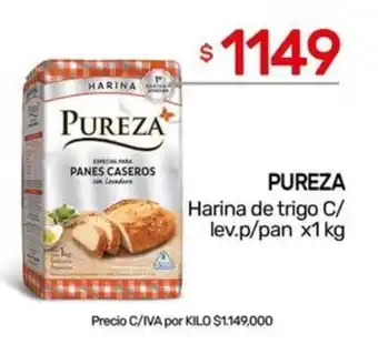 Nini Mayorista Pureza harina de trigo c/ lev.p/pan oferta