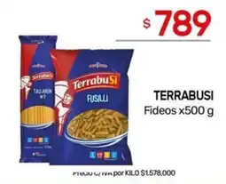 Nini Mayorista Terrabusi fideos oferta