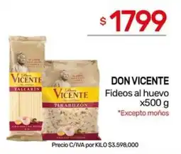 Nini Mayorista Don vicente Fideos al huevo oferta