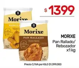 Nini Mayorista Morixe pan rallado / rebozador oferta