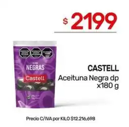 Nini Mayorista Castell aceituna negra dp oferta