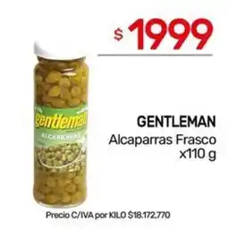 Nini Mayorista Gentleman alcaparras frasco oferta