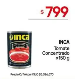 Nini Mayorista Inca tomate concentrado oferta