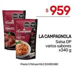 Nini Mayorista La campagnola Salsa DP varios sabores oferta