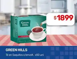 Nini Mayorista Green hills Té en Saquitos c/envolt. oferta