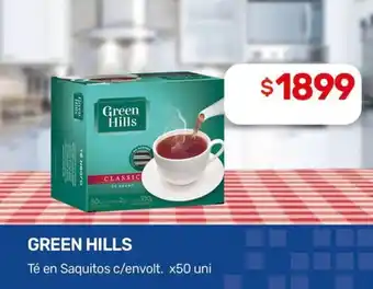 Nini Mayorista Green hills Té en Saquitos c/envolt. oferta