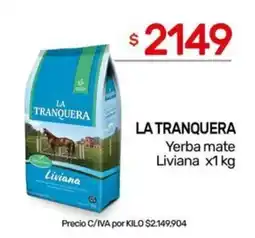 Nini Mayorista La tranquera Yerba mate Liviana oferta