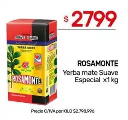 Nini Mayorista Rosamonte Yerba mate Suave Especial oferta