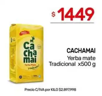 Nini Mayorista Cachamai Yerba mate Tradicional oferta