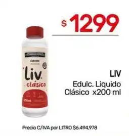Nini Mayorista LIV Edulc. Liquido Clásico oferta