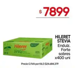 Nini Mayorista Hileret stevia Endulz. Forte sobres oferta