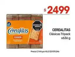 Nini Mayorista Cerealitas clásicas tripack oferta