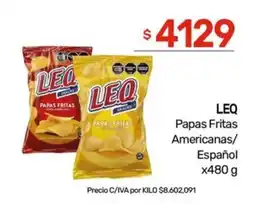 Nini Mayorista LEQ Papas Fritas Americanas / Español oferta