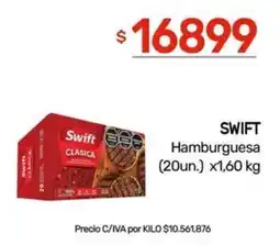 Nini Mayorista Swift hamburguesa oferta