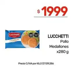 Nini Mayorista Lucchetti pollo medallones oferta