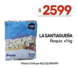 Nini Mayorista La santiagueña ñoquis oferta