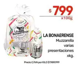Nini Mayorista La bonaerense Muzzarella varias presentaciones oferta