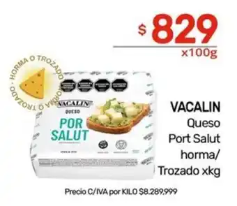 Nini Mayorista Vacalin Queso Port Salut horma/ Trozado oferta