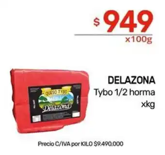 Nini Mayorista Delazona Tybo 1/2 horma oferta