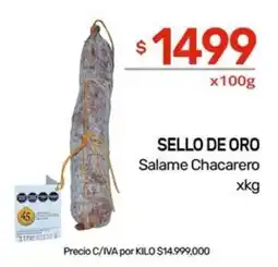 Nini Mayorista Sello de oro salame chacarero oferta