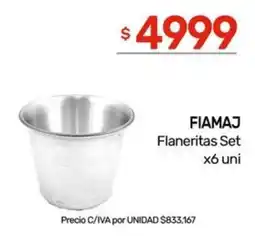 Nini Mayorista Fiamaj flaneritas set oferta