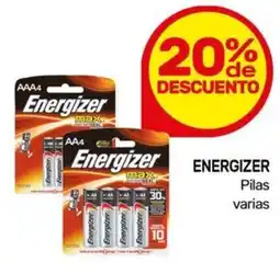 Nini Mayorista Energizer Pilas varias oferta