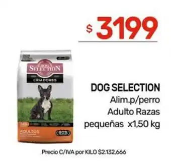 Nini Mayorista Dog selection alim.p/perro adulto razas pequeñas oferta