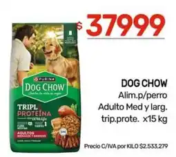 Nini Mayorista Dog chow alim.p/perro Adulto Med y larg. trip.prote. oferta