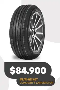 Supermercados Tadicor 175/70 R13 82T Comfort II lanvigator oferta