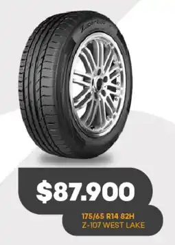 Supermercados Tadicor 175/65 R14 82H Z-107 west lake oferta