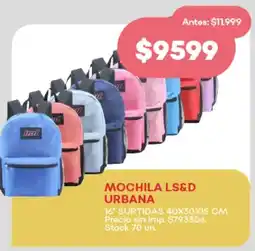 Supermercados Tadicor Mochila LS&D urbana oferta