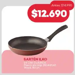Supermercados Tadicor Sartén ilko clásica oferta
