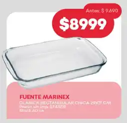 Supermercados Tadicor Fuente marinex clásica rectangular chica oferta