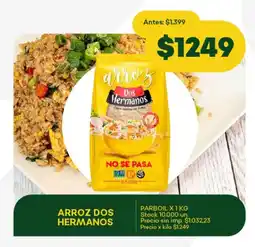 Super MAMI Arroz dos hermanos parboil oferta
