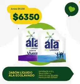 Super MAMI Jabón líquido ala ecolavado doypack oferta