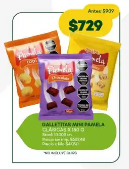 Super MAMI Galletitas mini pamela clásicas oferta