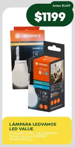 Super MAMI Lámpara ledvance led value classic cálida/fria oferta