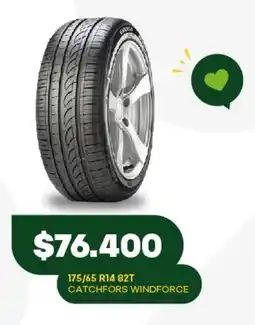 Super MAMI 175/65 R14 82T Catchfors windforce oferta