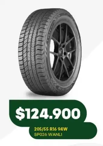 Super MAMI 205/55 R16 94W SP026 Wanli oferta