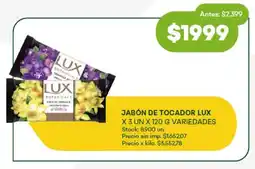 Super MAMI Jabón de tocador lux variedades oferta