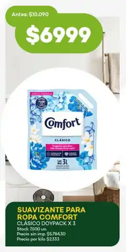 Super MAMI Suavizante para ropa comfort clásico doypack oferta
