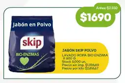 Super MAMI Jabón skip polvo lavado ropa bio enzima oferta