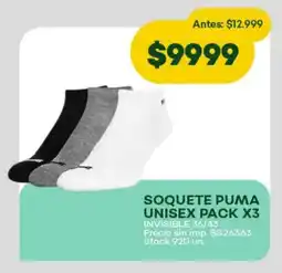 Super MAMI Soquete puma unisex oferta
