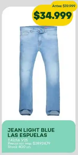 Super MAMI Jean light blue las espuelas oferta
