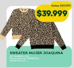 Super MAMI Sweater mujer joaquina oferta
